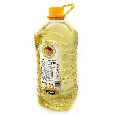 乌克兰进口名仕葵花籽油植物食用油5L桶装家用礼品批发图5