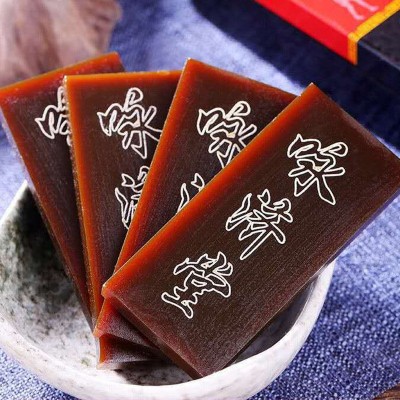 阿胶片黑驴皮阿胶正手工糕原材料熬制阿胶粉品食用阿胶块丁铁盒装图3