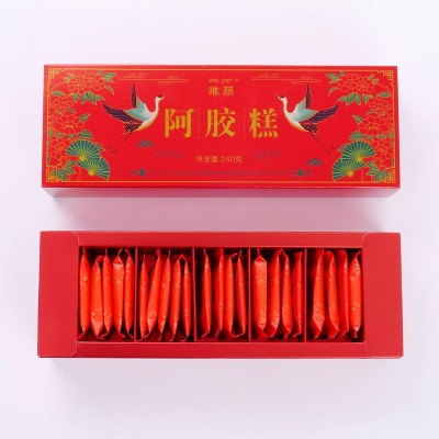 东阿特产阿胶糕 固元糕 即食阿胶糕 厂家批发手工阿胶糕礼盒240g图4