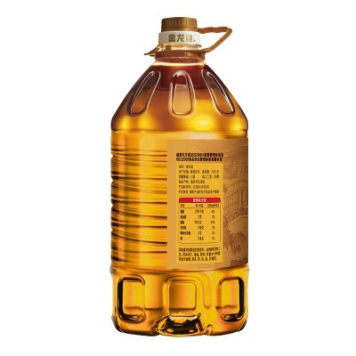 【非转基因 物理压榨】金龙鱼外婆乡小榨菜籽油4L家用商用菜籽油图4