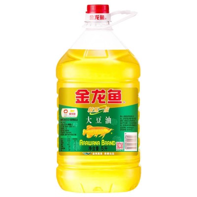 金龙鱼精炼一级大豆油 5L 大捅家用商用食用植物油 批发图2