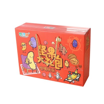 网红批发每日坚果混合坚果果仁60包1200克休闲零食年货干果大礼包图5