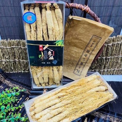 长白山人参整支干人参生晒参泡酒煲汤整盒多规格图3