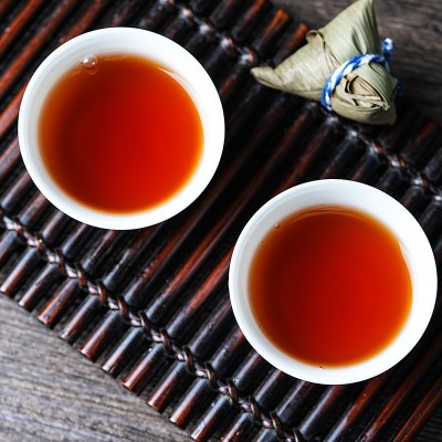 批发云南普洱茶2024年端午粽子茶 一颗一泡熟茶散装500克图4