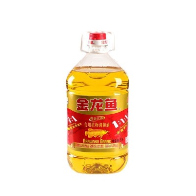 金龙鱼植物调和油5L 1:1:1比例批发食用植物油桶装家用炒菜用油图5