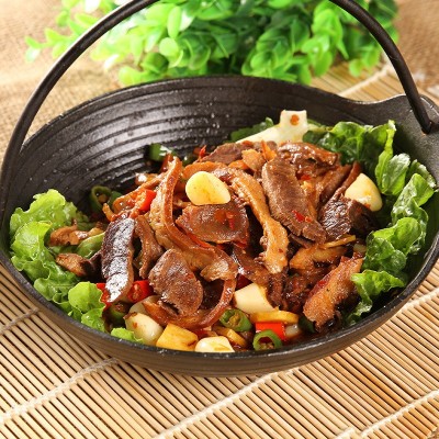 干锅牛杂 厂家批发腌制入味红油冷冻熟食餐饮乡厨湘菜半成品商用图3