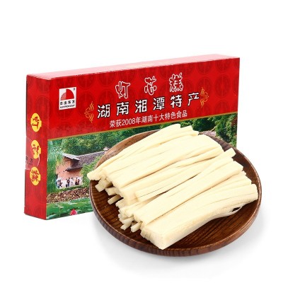 湖南湘潭特产 日出东方灯芯糕300g 薄荷味糕点 厂价销售2月新货图5