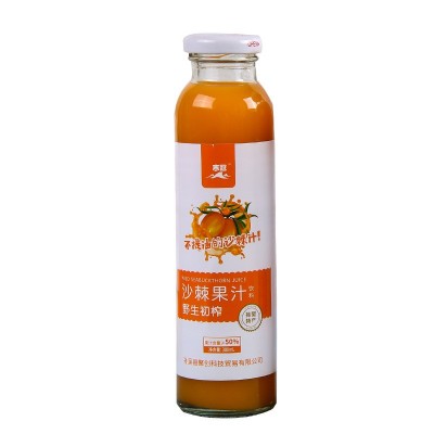 寒冠黑龙江产沙棘果汁饮料300*6瓶装沙棘汁酸甜饮料整箱厂家批发图5