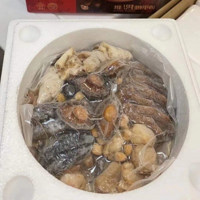 溏膳源金玉满堂佛跳墙1.5kg 加热即食鲍鱼海参盆菜春节年货团购礼图5