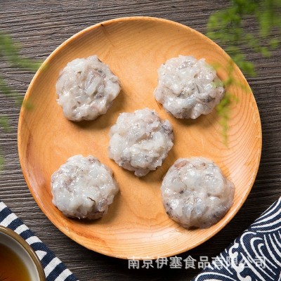 鲜美来95%虾滑 500克*20袋/箱 火锅冒菜食材速冻鲜青虾滑 虾肉滑图3