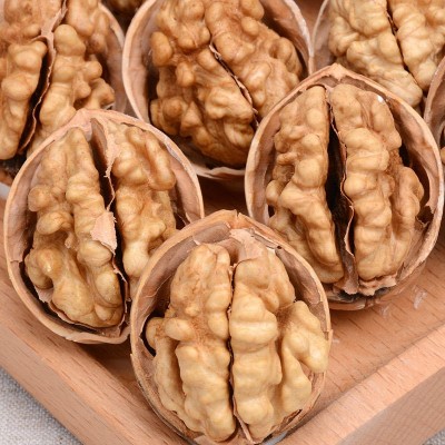 代发包邮批发新疆特产薄皮185核桃500g 手剥原味零食薄皮核桃图3