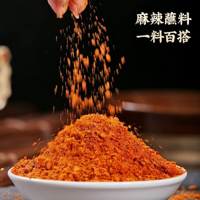 厂家批发四川辣椒面香辣蘸料干碟5斤烧烤串串火锅辣椒粉调料商用图3
