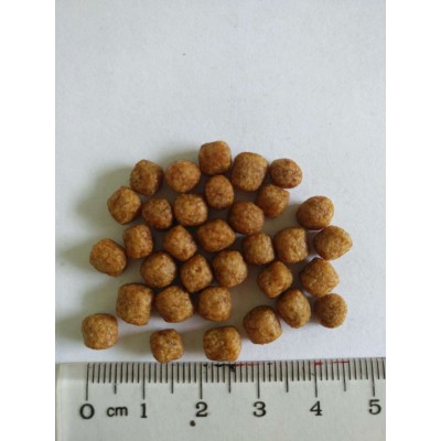 源头厂家批发名海3号叉尾鱼料罗非中成鱼料黄色漂浮鱼饵料颗粒型图3