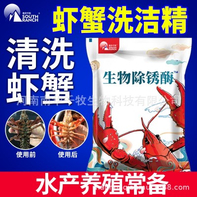 南华千牧洗虾粉螃蟹黑壳小龙虾洗莲藕去污小龙虾清洗粉生物除锈酶图2