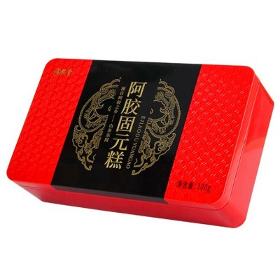 东阿批发阿胶糕即食阿胶固元糕300g一盒山东阿胶块糕片福熙堂阿胶图4