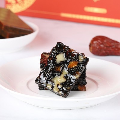 胶乡阿胶固元糕 阿胶膏即食阿胶片块东阿原产真驴皮200g厂家批发图4