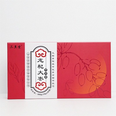 三至堂龙杞大枣草本膏300g礼盒装 东阿县非物质文化遗产图4