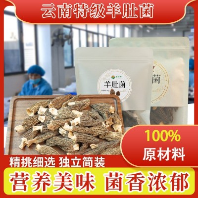 云南特级羊肚菌价孕妇干货精选正品煲汤食材农家特产滋补养生