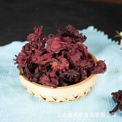 散装批发云南洛神花茶 玫瑰洛神茶 陈皮玫瑰茄 免洗泡水 大货供应图3