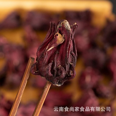 散装批发云南洛神花茶 玫瑰洛神茶 陈皮玫瑰茄 免洗泡水 大货供应图2