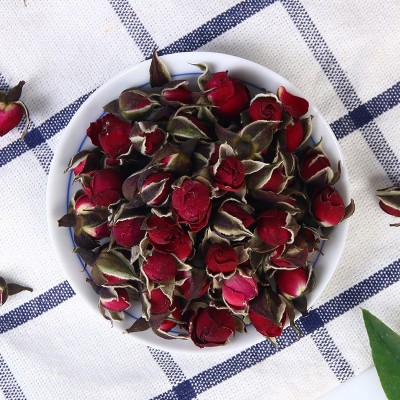 云南花茶金边玫瑰花茶散装批发金边玫瑰批发干玫瑰重瓣玫瑰仟焙佳图4