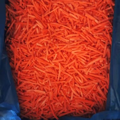 速冻胡萝卜丝冷冻胡萝卜丝胡萝卜条蔬菜预制菜配菜25kg包装吨批图4