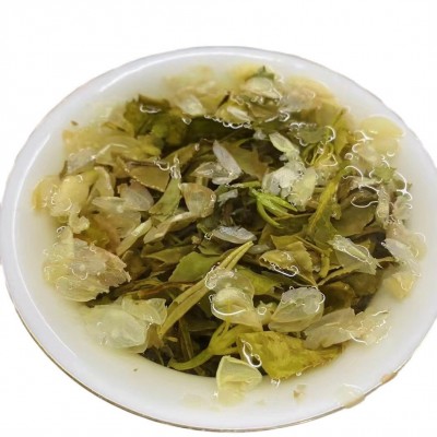 茉莉白茶茉莉花白牡丹紧压小方片饼干茶花香水甜散装厂家批发图5