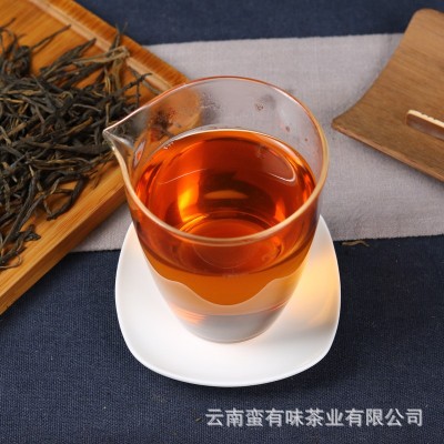 批发凤庆滇红茶 JD58原料2024年春茶 二叶松针 （1号）理条红茶图4