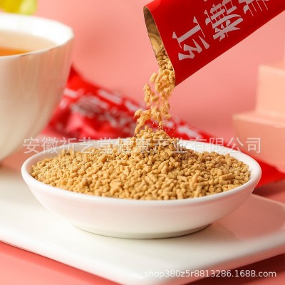 厂家直销 红糖姜茶 速溶颗粒 10克 裸条图3
