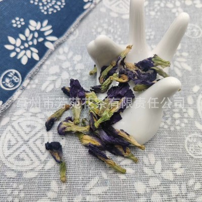 批发蓝蝶花蝶豆花口岸蓝蝴蝶大货花朵茶叶芳苑花草茶零售花茶批发图4