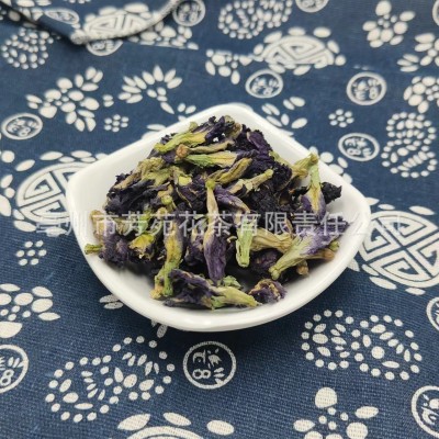 批发蓝蝶花蝶豆花口岸蓝蝴蝶大货花朵茶叶芳苑花草茶零售花茶批发图5