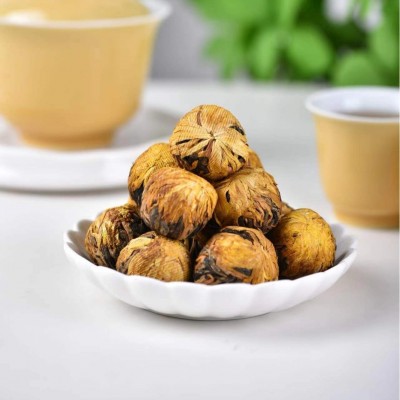 厂家直销 云南凤庆红茶 批发手工金丝菊 滇红绣球 蜜香龙珠500g