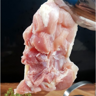 乇乇正肉鸡扒肉 去骨带皮腿肉无冰净肉 西餐超市美食 冷冻食材图2