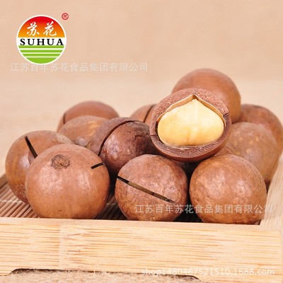 苏花夏威夷果180克 奶油坚果炒货夏果休闲食品一件代发批发罐装图2