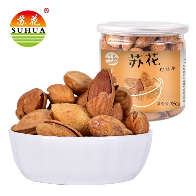 苏花巴旦木180克罐装 坚果炒货休闲零食厂家一件代发批发图5