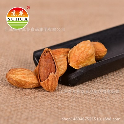 苏花巴旦木180克罐装 坚果炒货休闲零食厂家一件代发批发图3