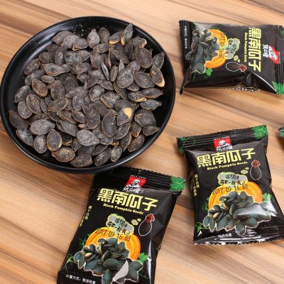 张二嘎黑南瓜子整箱10斤开口黑金刚熟原味瓜籽炒货零食坚果批发图2