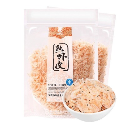 华盛熟虾皮水产品海上小虾米淡干熟虾皮海鲜批发100g图5
