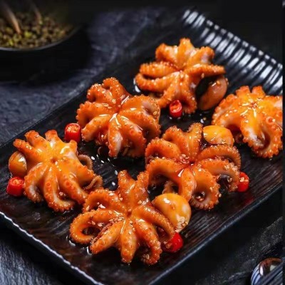 舟山捞汁小海鲜小八爪鱼熟食即食下酒菜拌面必备250g/盒聚会喝酒图4