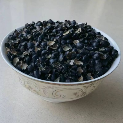 至盈黄金豆产地厂批发东北非转基因大豆豆皮豆衣5kg黑豆脱皮商用图4