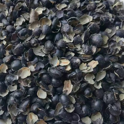 至盈黄金豆产地厂批发东北非转基因大豆豆皮豆衣5kg黑豆脱皮商用图2