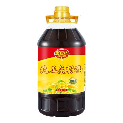 聚香达源头厂家食用油非转基因低芥酸纯正菜籽油纯菜油5l家用批发图4