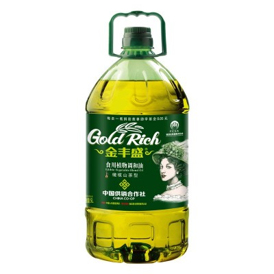 金丰盛5升山茶油橄榄油食用油植物调和油粮油批发一件代发图5