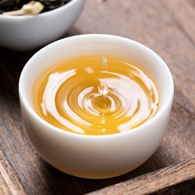 茉莉飘雪新茶茉莉花茶罐装浓香耐泡厂家批发电商一件代发送礼图4