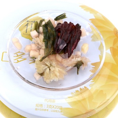 花伶养生花草茶贡菊花茶洛神淡竹叶组合花茶源头厂家代加工图4