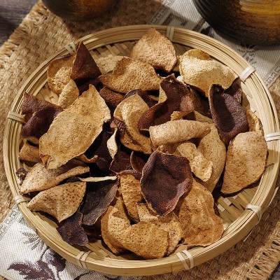 正宗新会陈皮断皮陈皮碎泡茶新会大红老陈皮干生晒干仓陈皮厂家图2