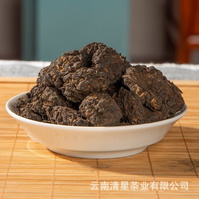 老班章布朗山 老茶头 500g 云南普洱茶 熟茶散茶茶叶 老茶头 茶砖图3