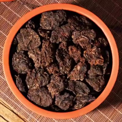 老班章布朗山 老茶头 500g 云南普洱茶 熟茶散茶茶叶 老茶头 茶砖图2