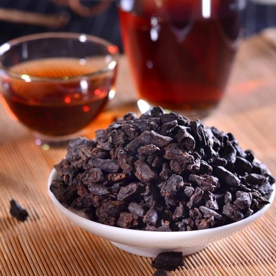 糯米香 茶化石普洱熟茶云南糯香普洱茶熟普老茶头茶叶批发碎银子图4