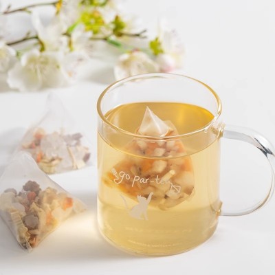 竹蔗茅根雪梨茶 儿童清润茶凉茶雪梨茶三角茶包抖音爆款 一件代发图3